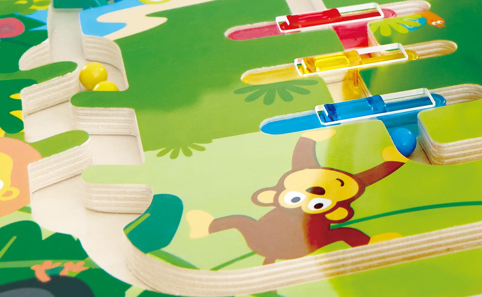 Hape E1714 Wooden Jungle Magnetic Maze