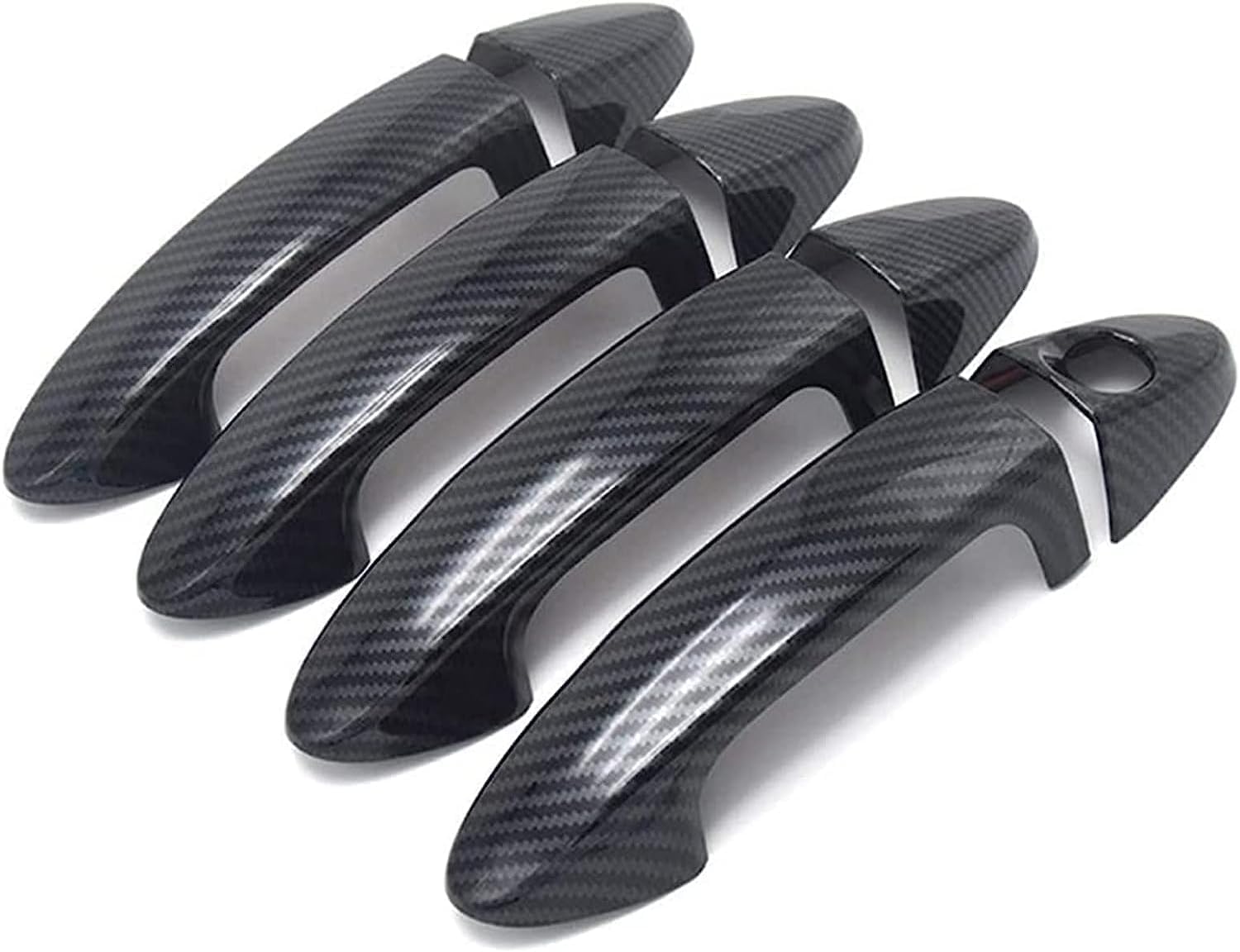 Zhaoqian Car Exterior Door Handles For Fiesta 2009 2010 2011 2012, Car Door Handle Cover Protector/Car Door Handle Protective Cover.