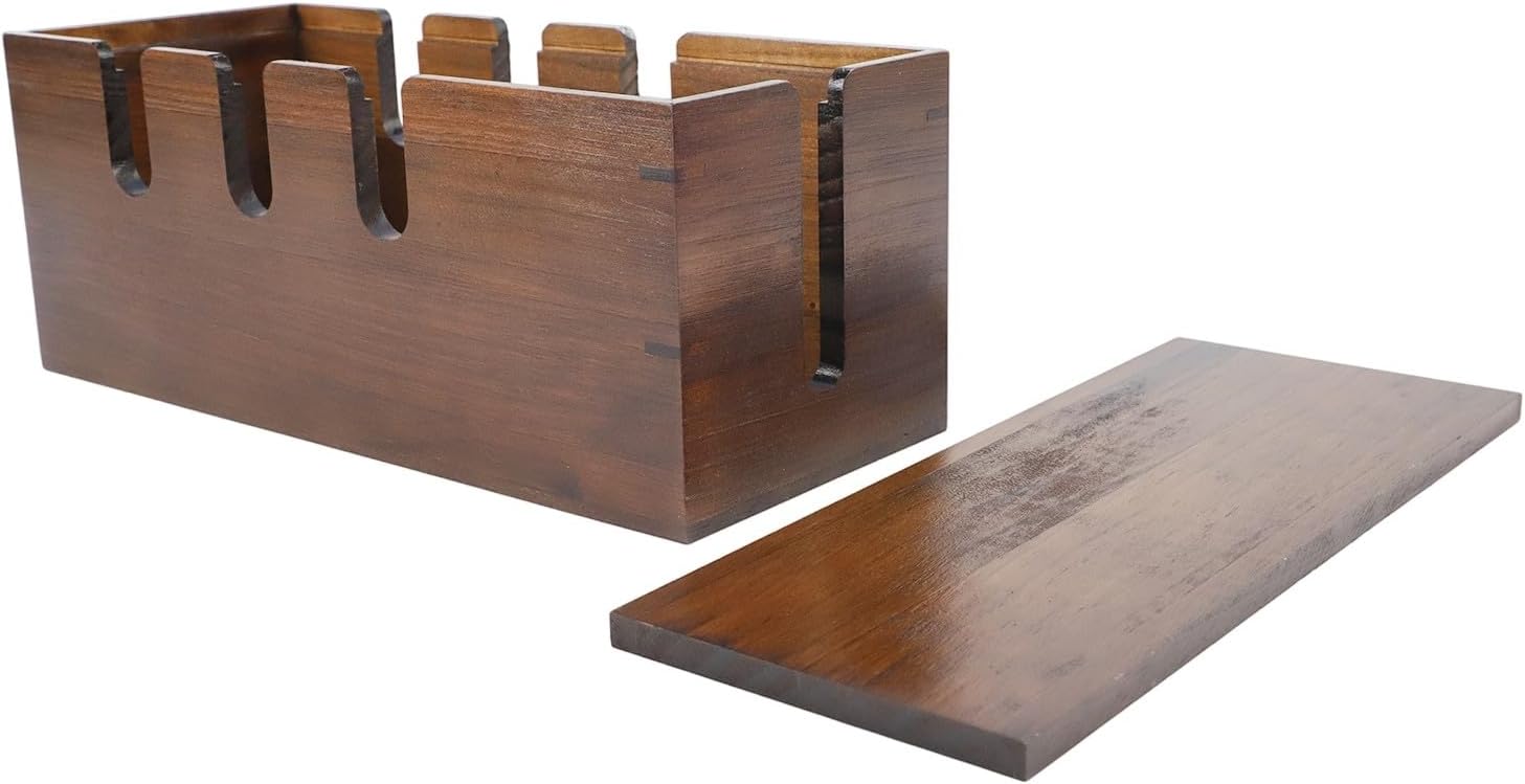 Storage Box 31 * 13 * 12cm Features Creative Organization This Solid Wood for Hub