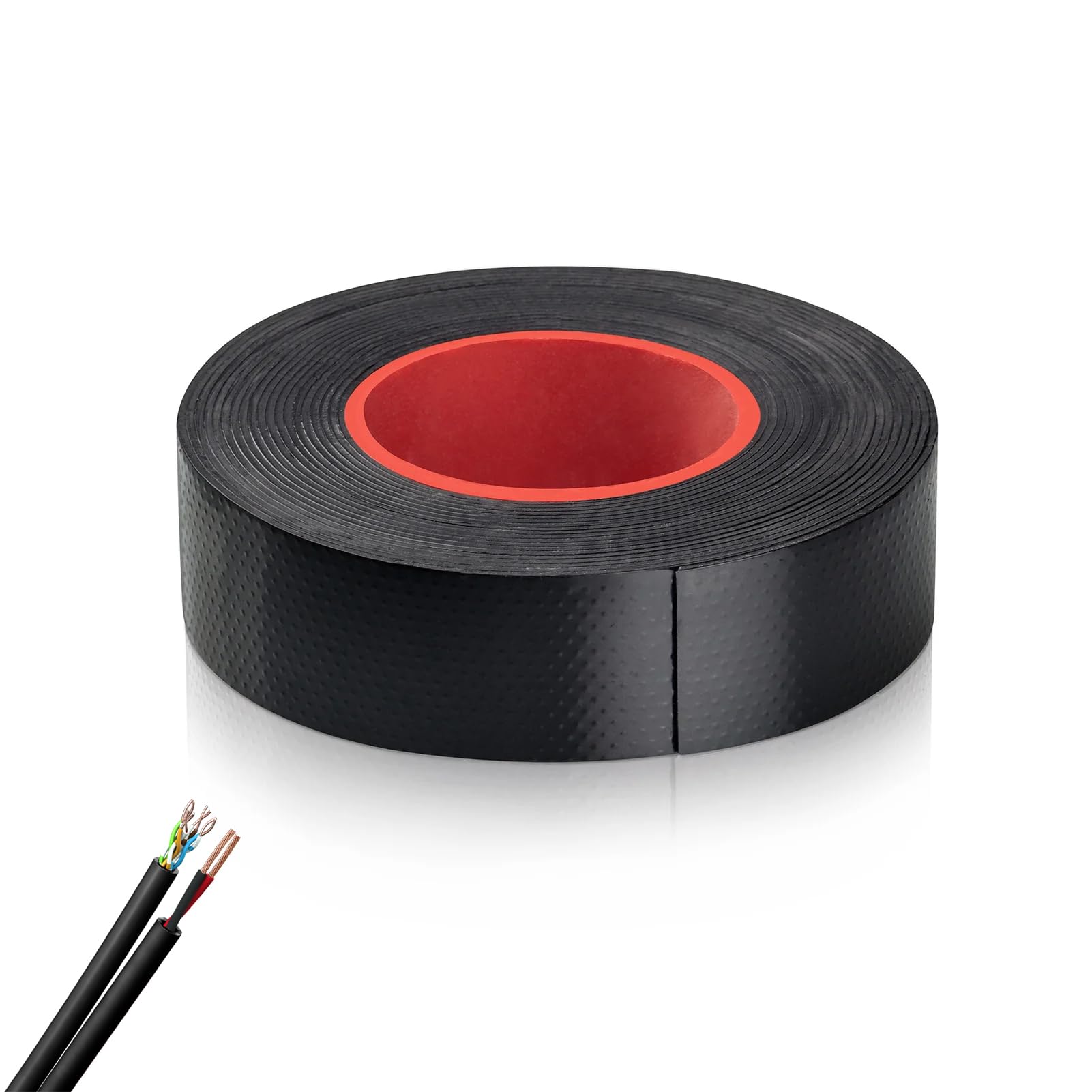 Bansusu Self Amalgamating Tape 21mm x 5m Black Waterproof Electrical Tape