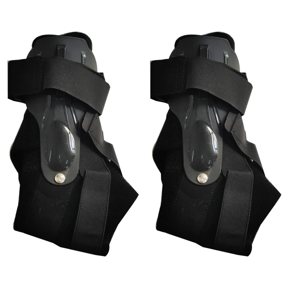 INOOMP 2pcs Ankle Support Elastic Pressure for Women Men Basketball Brace Size 37-40 Ankle Sleeve for Running Sprained