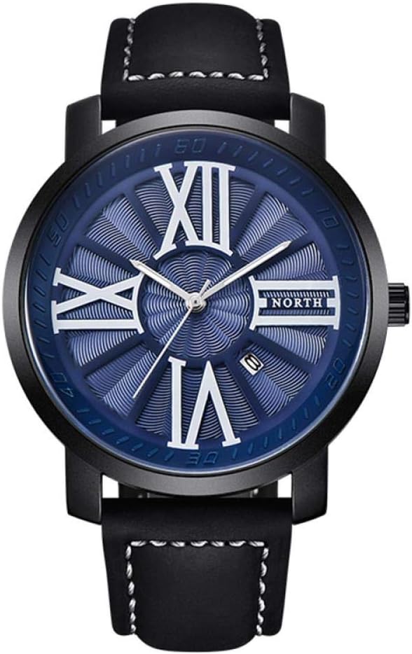 Haonb Men'S Watches Sports and Leisure Watch Business 5-Needle Chronograph