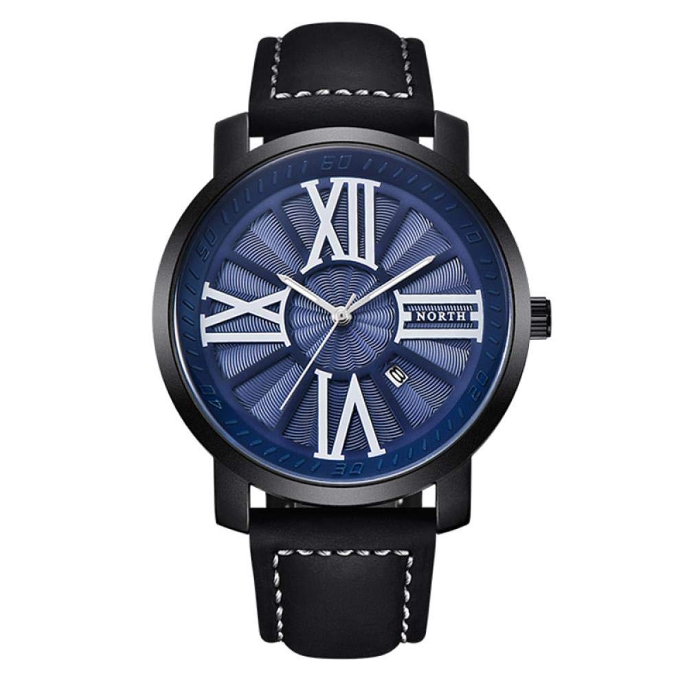 Haonb Men'S Watches Sports and Leisure Watch Business 5-Needle Chronograph