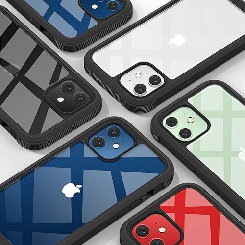 Miniatura 579 de Diaclara - Funda diseñada para iPhone 14 Pro Max, resistente, de cuerpo completo, con protector de pantalla sensible al tacto y antiarañazos + Blanco