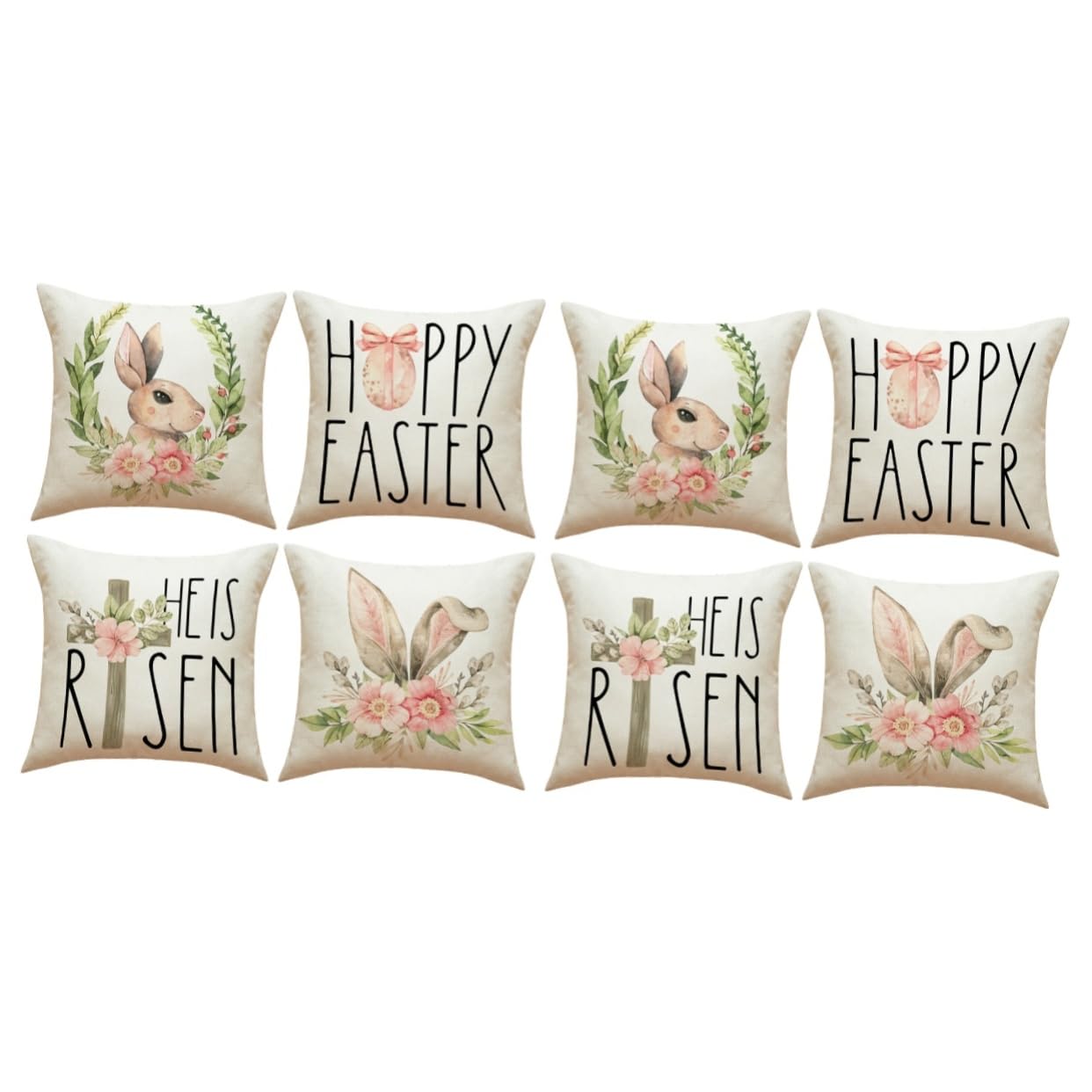 Housses de coussin de Pâques décoratives pour sublimer votre salon