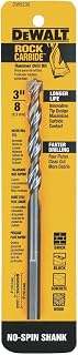 DEWALT DW5230 3/8-Inch x 6-Inch Carbide Hammer Drill Bit , Silver