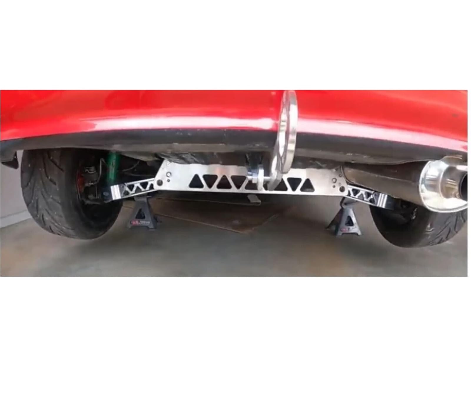 Wahacz wahadłowy Pasuje do Civic EG 88-95 Integra 94-01 złoty srebrny kęs tylne dolne wahacze ze stopu aluminium Wahacz samochodowy(Silver)