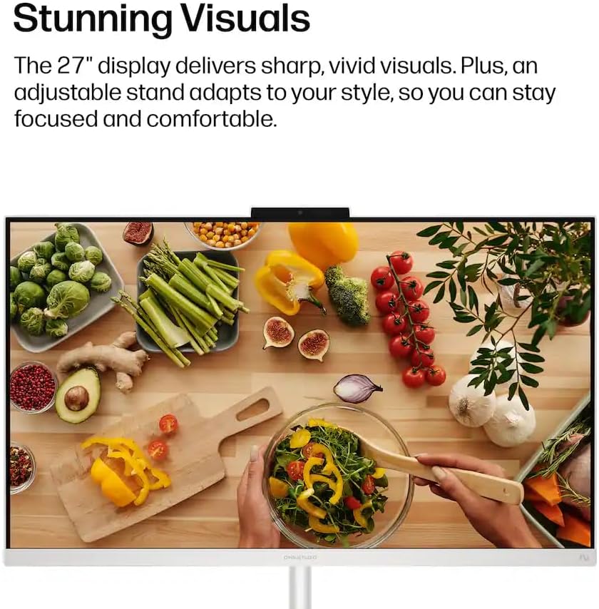 HP OmniStudio 27" FHD All-in-One Desktop Computer, 16GB DDR5 RAM, 1TB SSD image 4
