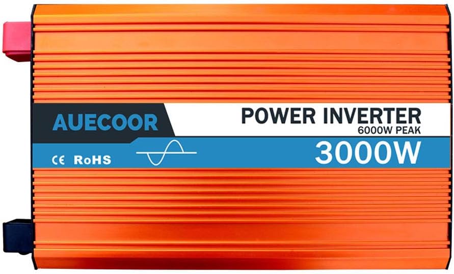 3000W (Surge 6000W) Pure Sine Wave Inverter Solar, Off-Grid, RV, Back Up Power Home