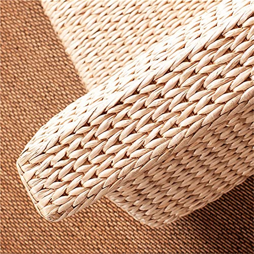 Llly Handmade Rattan Floor Legless Chair Tatami Backrest Chair For Balcony Bay Window Living Room Bedroom #TOP6
