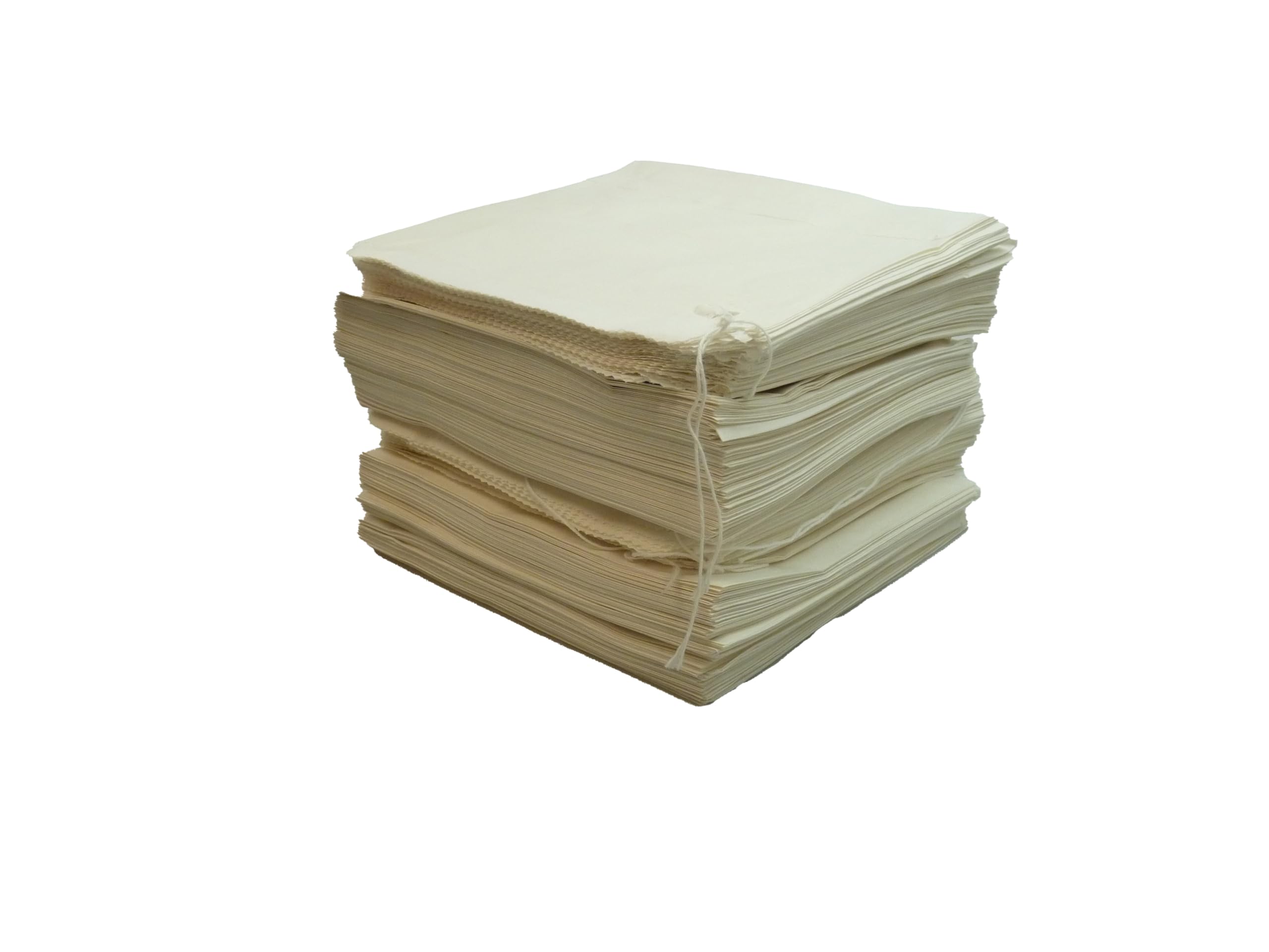 Thompson Cooper Ltd White - 1000 8.5" X 8.5" Paper Bag Ideal For Sweets, Cakes, Small Snacks Strung