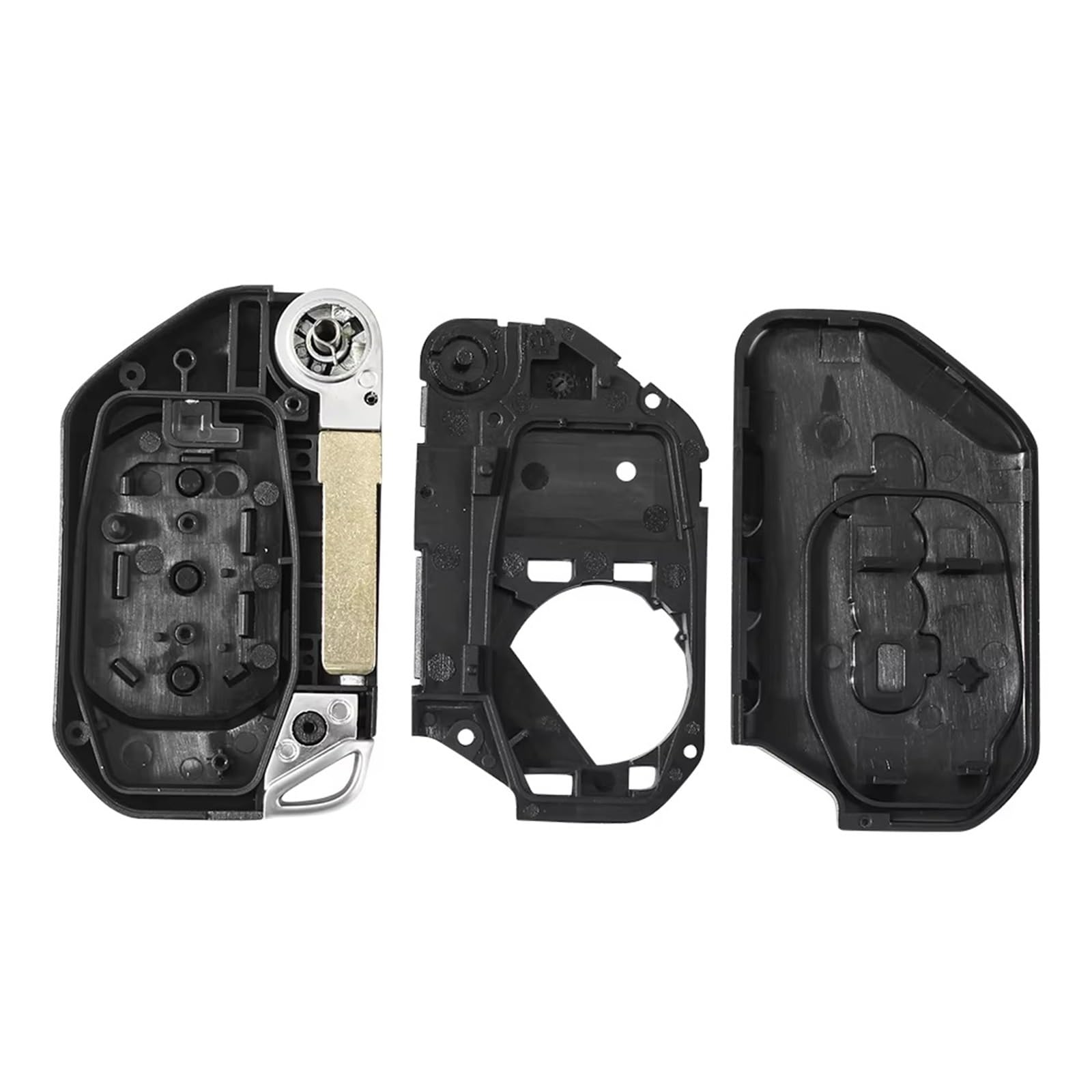 Compatible Con Jeep Para Gladiator JT 2020 1 Unidad 2 3 4 Botones Carcasa Plegable Mando A Distancia Coche Cubierta De Recambio(2 Buttons)
