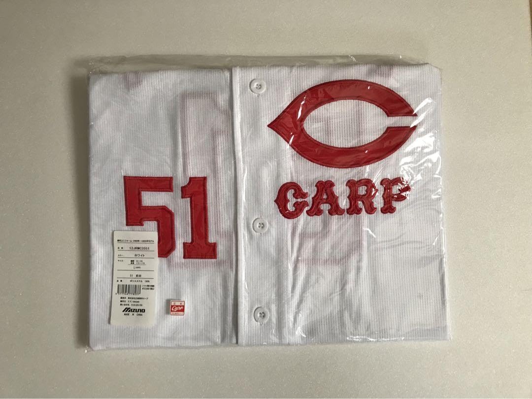 カープ復刻ユニフォーム　前田智徳　サイズL 広島カープ】前田智徳 復刻ユニフォームTシャツ L レジェンド