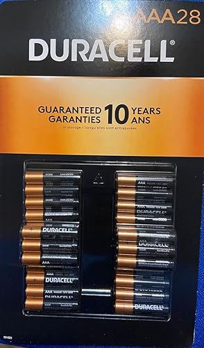Miniatura 3 de Duracell Pilas alcalinas AAA CopperTop de 1,5 V, paquete de 28