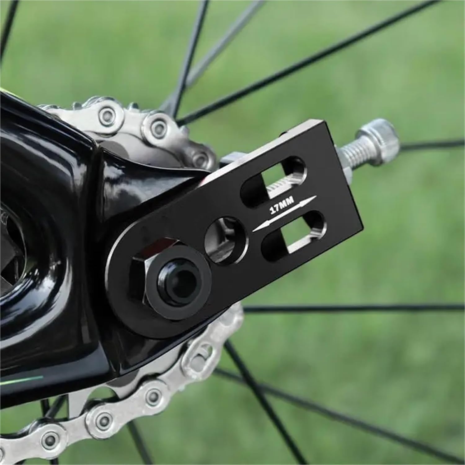 Bike Chain Tensioner Chainring Tensioner Rear Derailleur Zipper Folding Bike Chain Guide Pulley Outdoor Bicycle Adjuster Parts