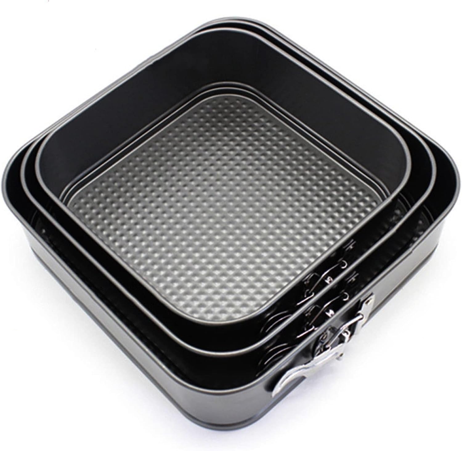 Removable Bottom Non-stick Metal Baking Round Square Cake Pan Carbon Steel