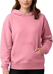 Moletom feminino casual de gola redonda, solto, leve, pulôver