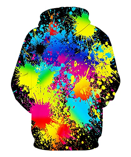 LAIDIPAS Hoodies for Men Women 3D Pullover Cool Hoodie Graphic Novelty Hooded Sweatshirts with Pocket2