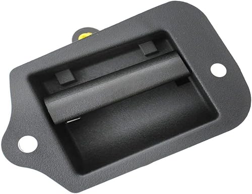Miniatura 3 de Manija de puerta exterior montada en la tercera puerta, color negro, compatible con Chevrolet S10 GMC Sonoma 1994-2003 Isuzu Hombre 1997-2000