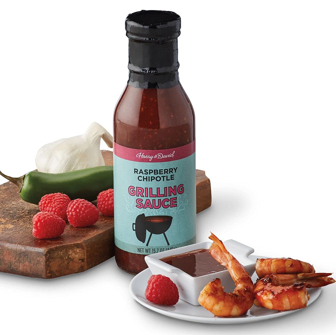 Harry & David Raspberry Chipotle Grilling Sauce (15 Ounces), Chipotle Raspberry Sauce Recipe, Marinade, Grilling Recipes