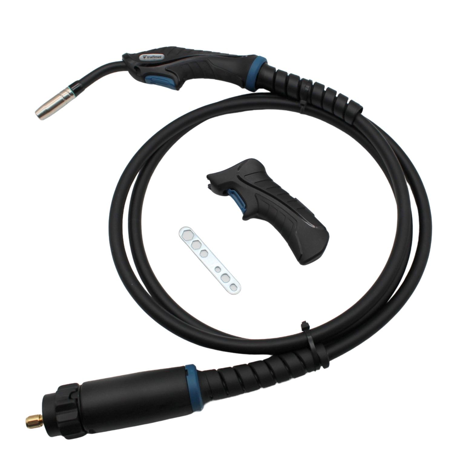 Trafimet Ergoplus 15 MIG/MAG Welding Torch 4 m, Black
