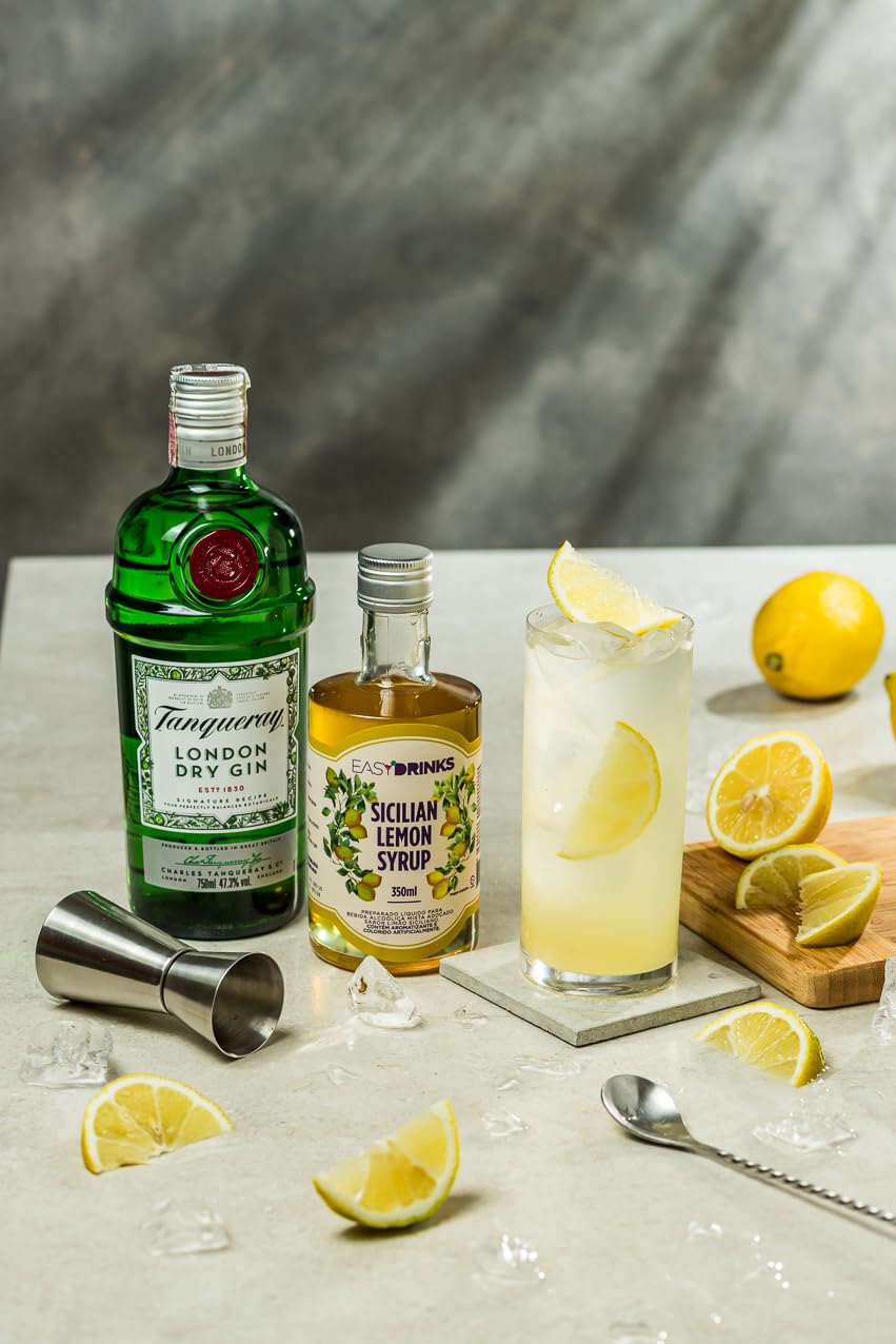 Easy Drinks - Xarope de 350ml (Limão Siciliano) : Amazon.com.br