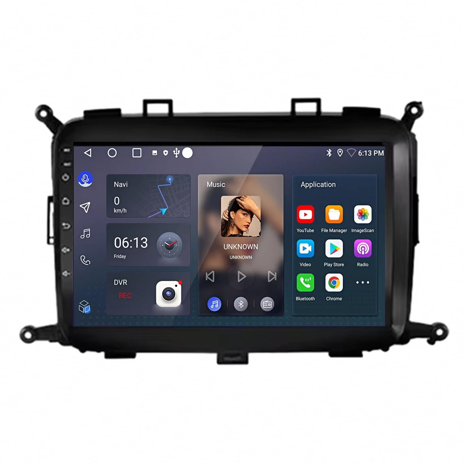 Schermo Auto con Carplay Wireless e Android Auto per Honda Jazz 1 GD 2001-2008 Car Radio con Wifi, Gps Navi, Schermo Bluetooth, with Mirror, 8 Nucleo 4G+64G