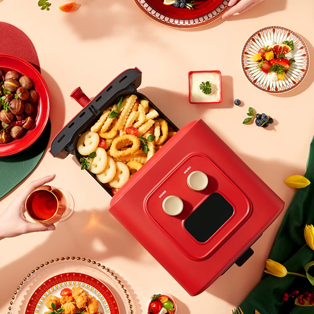 Frytkownica beztłuszczowa Fashion Air Fryer Wielofunkcyjna frytkownica do użytku domowego Mała frytkownica elektryczna Inteligentna frytkownica beztłuszczowa wymagana wydajność Beauty Comes