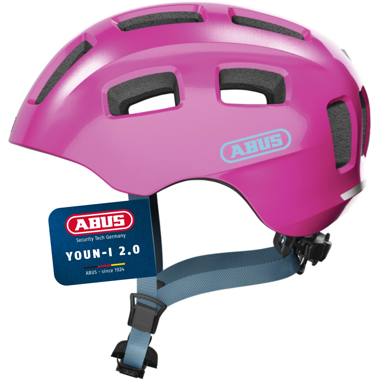 ABUS Youn-I 2.0 bike helmet - with light for children, teenagers and young adults - for girls and boys — image 1