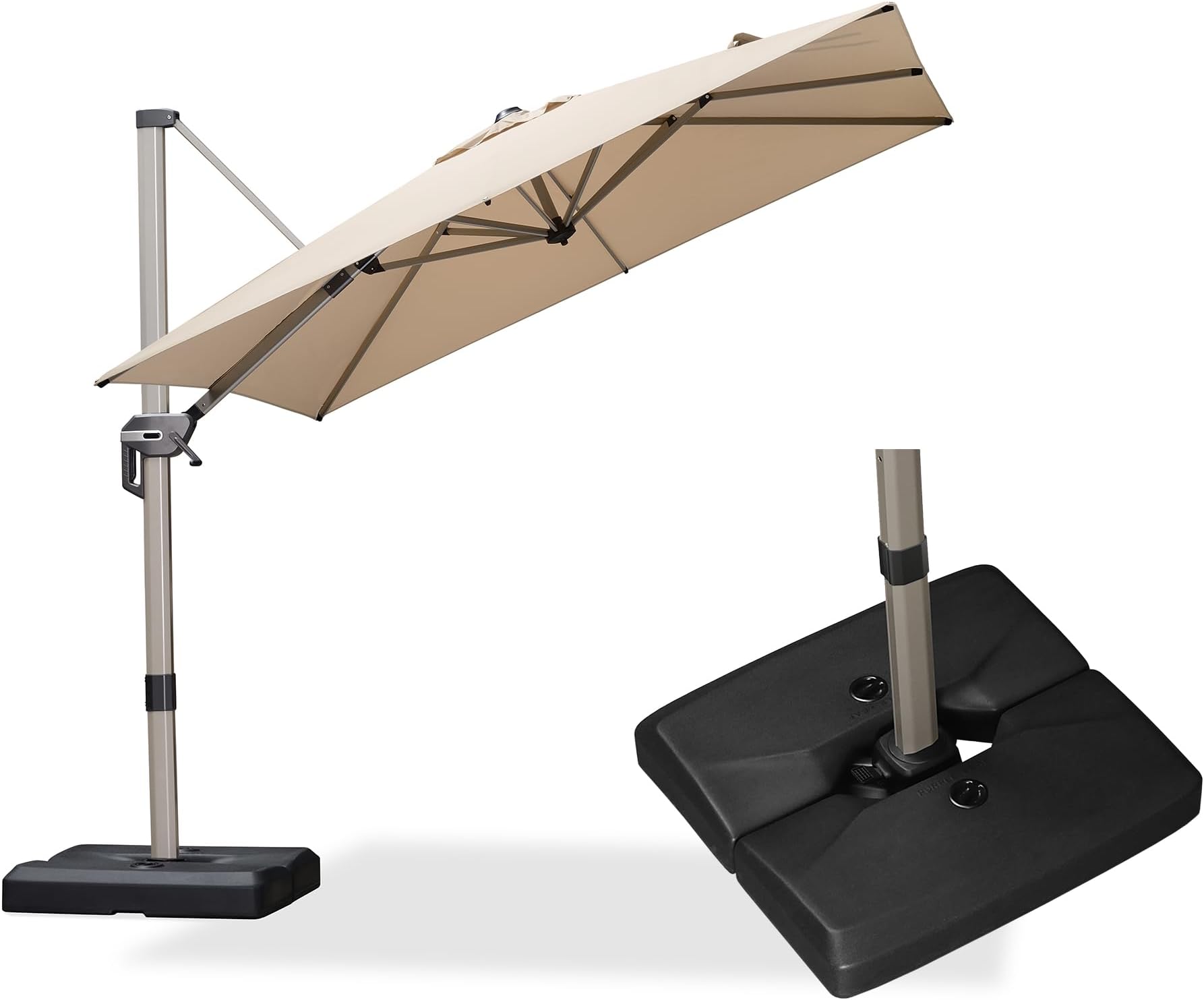 PURPLE LEAF Deluxe Patio Umbrella