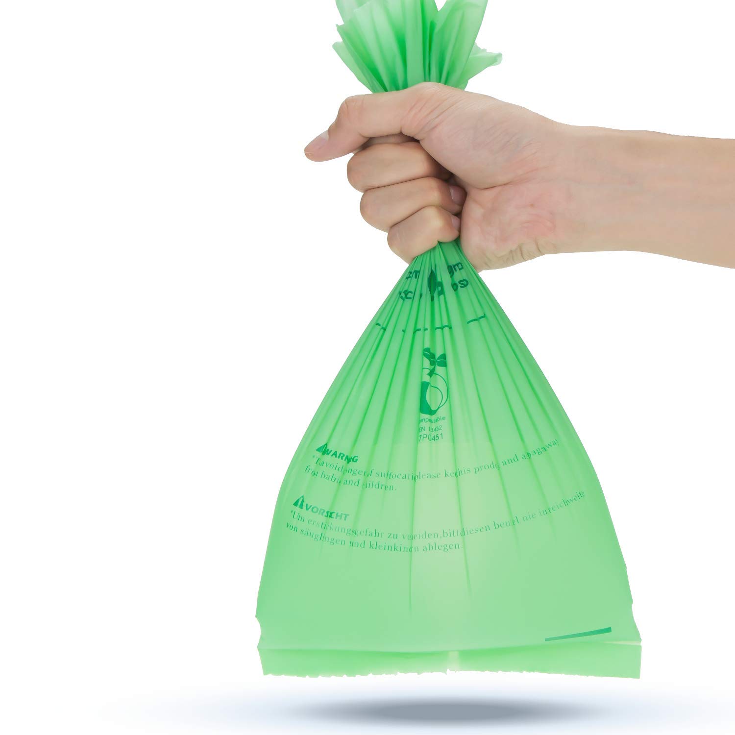 Greener Walker 25 Extra Thick Compostable Trash Bags, 1.6 Gallon
