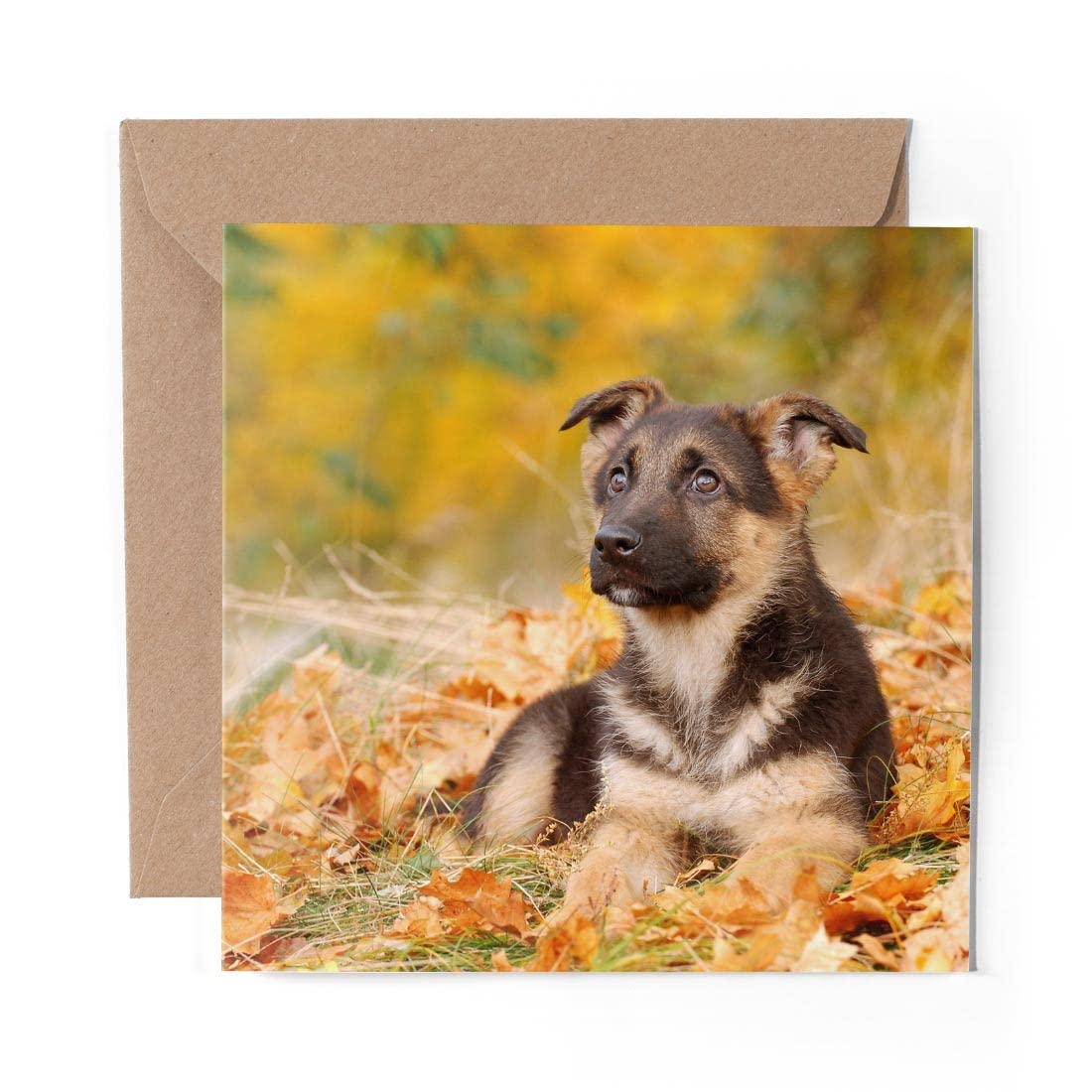 Poster For Sale Avec L'œuvre « Anniversaire Chien De Berger Allemand - Noir - Joyeux Anniversaire ! » De L'artiste Wotsthis