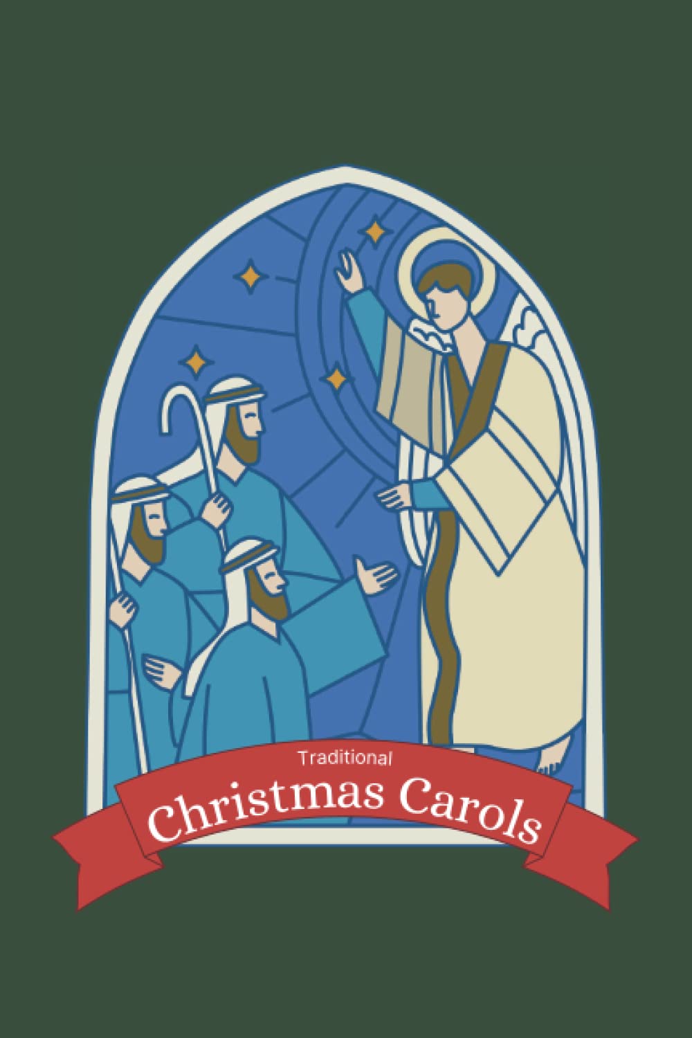 Traditional Christmas Carols: booklet for caroling and Christmas hymns