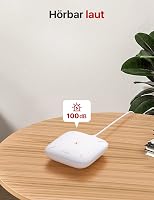 X-Sense SBS50 Okosotthon Központi Egység - Kompakt Fehér Dizájn, 2.4GHz Wi-Fi, 2in1 Némító/Párosító Gomb, 100dB Riasztás, 50 Eszköz Kezelése 3