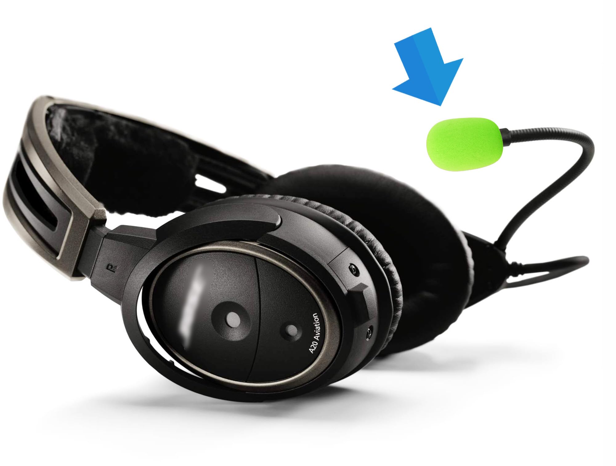 Amazon.com: LEFXMOPHY for Bose A20 Mic Cover, Aviation Headset