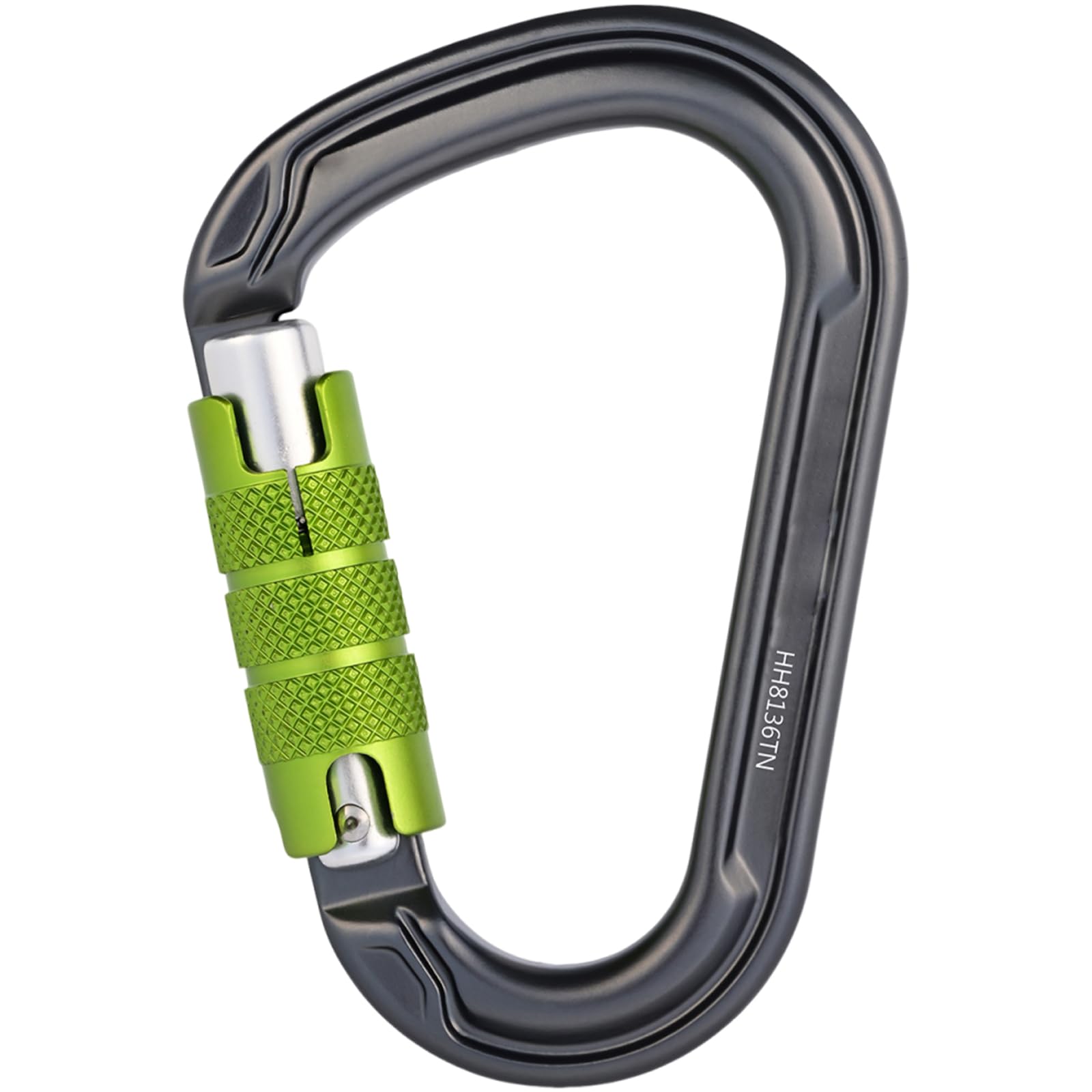 Moschettone in lega di alluminio a forma di D Gancio chiave Arrampicata Fibbia Outdoor Strumento Alpinismo Fibbia Attrezzatura Arrampic