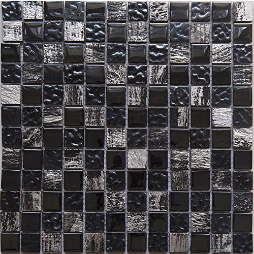 Simple Tile - Glass and Stone Mosaic Tile for Kitchen