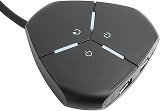 ciciglow Botão liga/desliga de PC, interruptor duplo de energia para computador desktop com adesivo, para computadores desktop, não para laptops (2 USB)