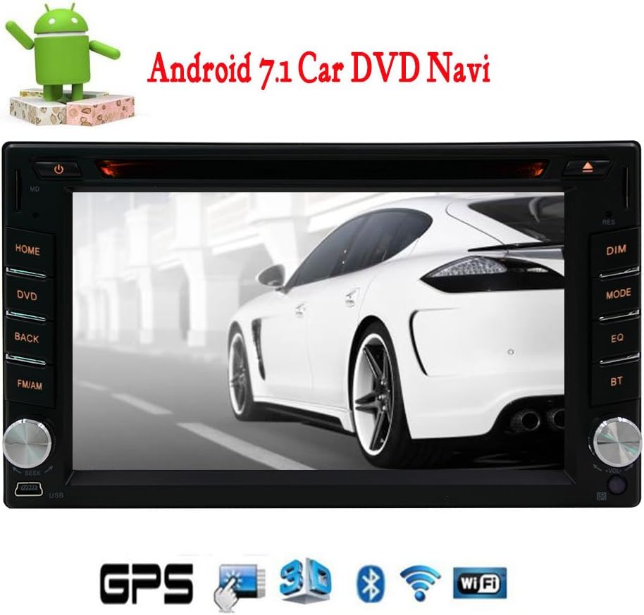 EinCar 7.1 FM / AM 2 6.2 DVD CD Bluetooth USB SD 2 + 32 GPS