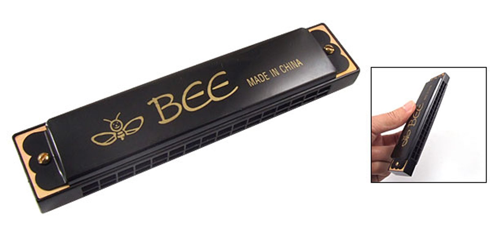 Bee bee Mouth Organ with 48 holes(Multi Color) 3