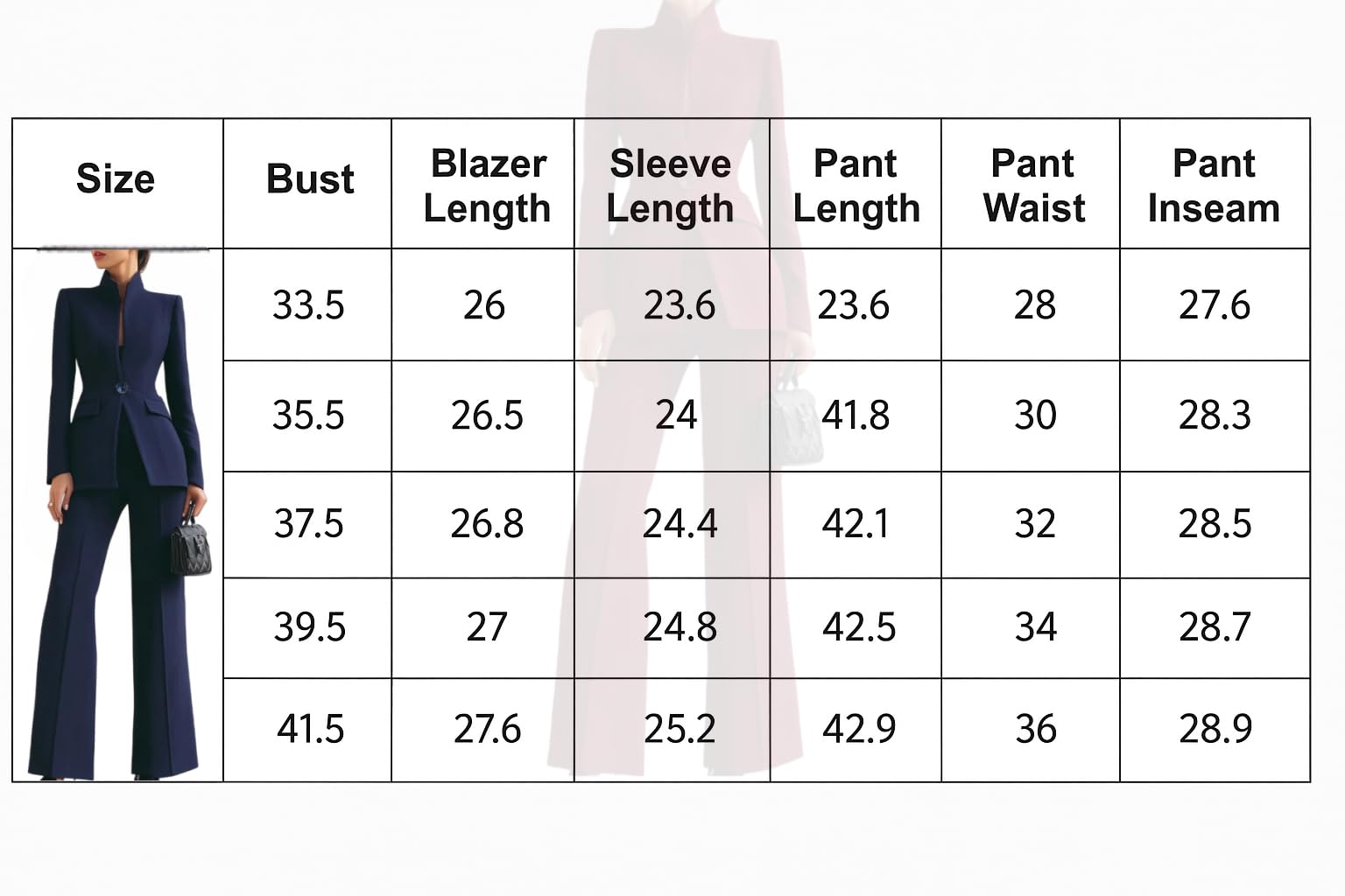Completo da Donna Primaverile Blazer Business a Maniche Lunghe con Collo Alto Tasca e Chiusura a Un Bottone + Pantaloni a Gamba Larga in Tinta Unita - Elegante Outfit da Ufficio