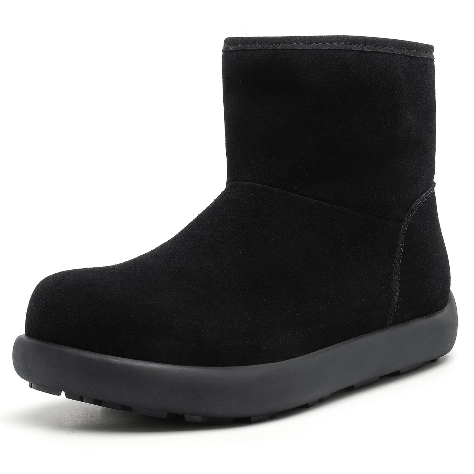 OKOMO Snow Boots for Women Ladies Boots Faux Suede Winter Boots Warm Fur Lined Womens Boots for Outdoor
