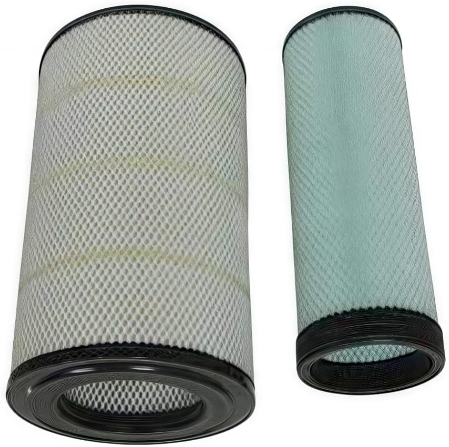 600-185-4100 Air Filter 600-185-4120 Compatible with Komatsu Excavator PC220-7 PC200-8 DH225-9 PC 228-8 PC 240-10 PC 290-10 6001854110