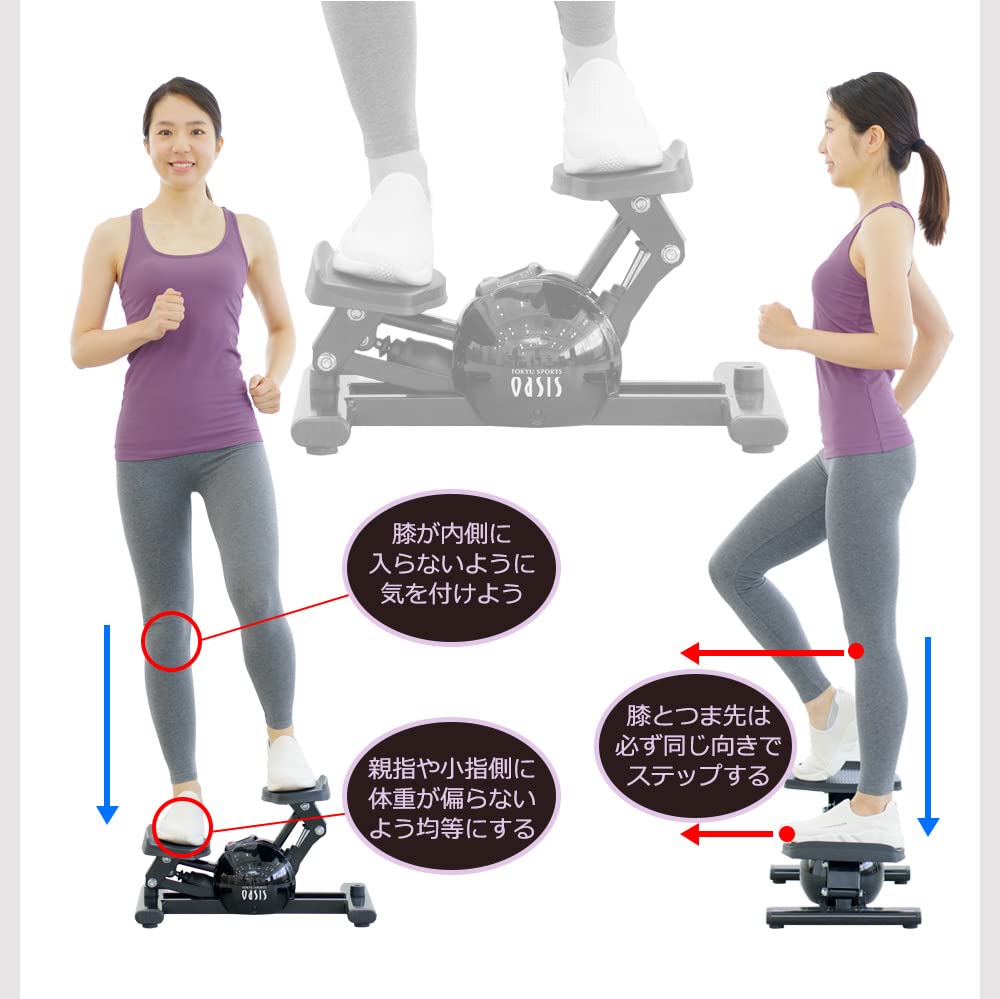 Amazon | 東急スポーツオアシス エアロ ステッパー SP-500 有酸素運動 