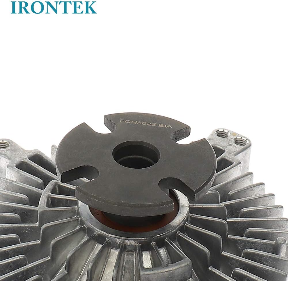 IRONTEK Engine Cooling Fan Clutch Fit for Mercedes-Benz 380SEL, 380SL, 380SEC, 380SE, 500SEC, 500SEL, 560SL, 420SEL, 560SEC, 560SEL Radiator Fan Clutch 1162001122