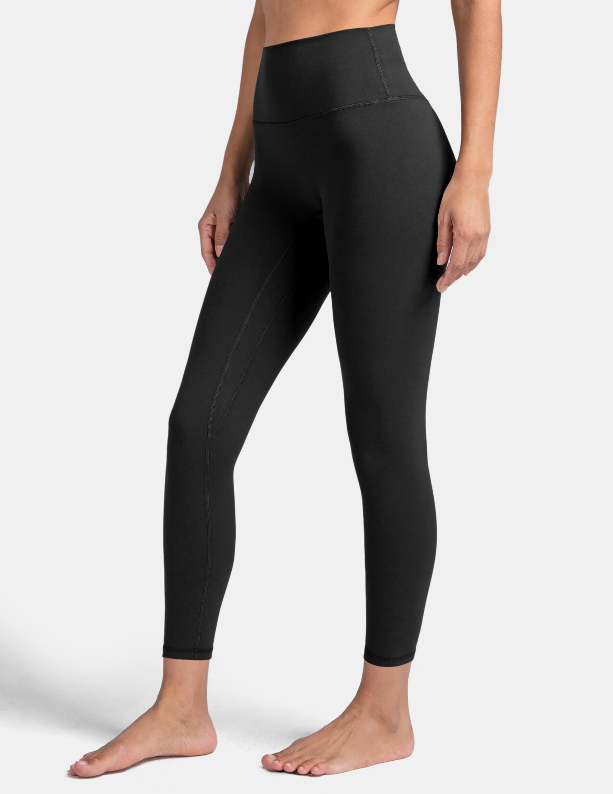 Colorfulkoala Dreamlux Leggins Senza Cucitura Frontale da Donna Yoga 7/8 Pantaloni Palestra a Vita Alta