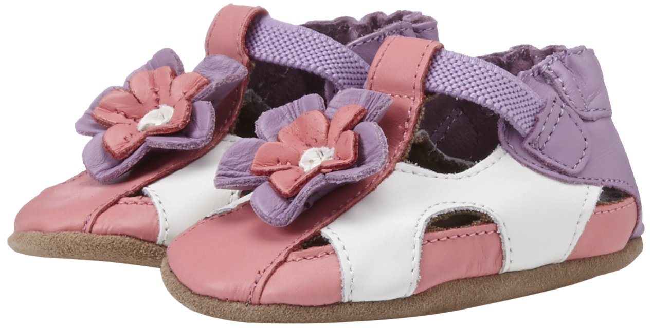 Robeez Pretty Pansy Multi Crib Shoe (Infant/Toddler)