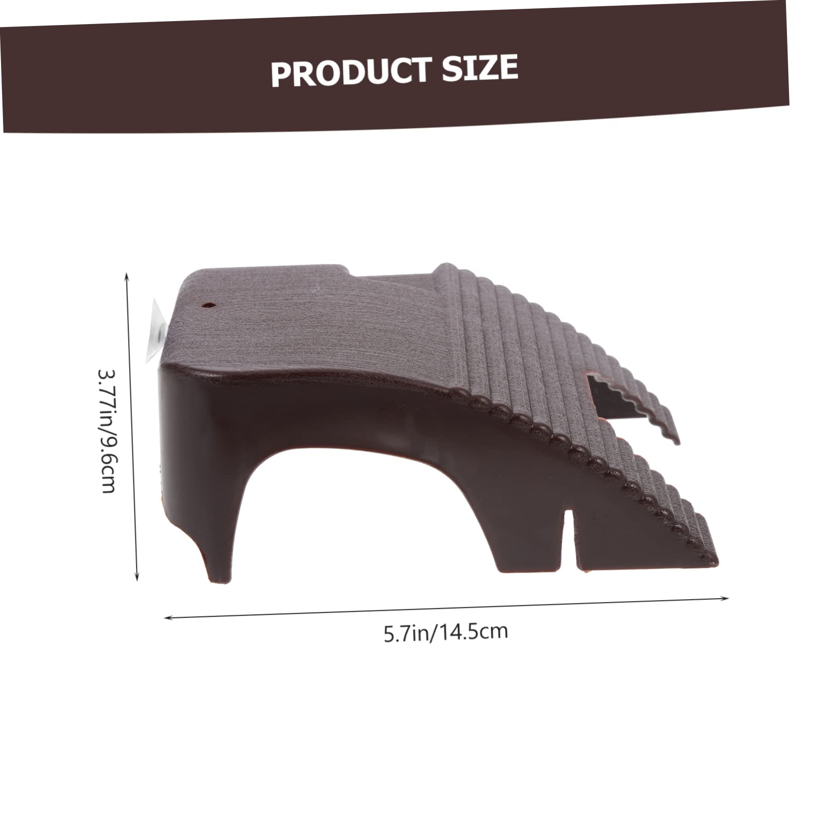 SUPVOX Reptile Climbing Stone Tortoise Basking Platform Abs Material for Aquarium