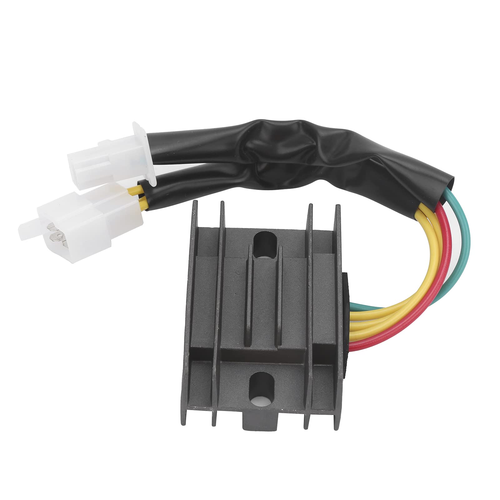 Regolatore di Tensione Raddrizzatore in Lega di Alluminio e ABS Adatto per EN 125/GN 250/GS 125/GZ 250 OE: 32800-24b10-45c00