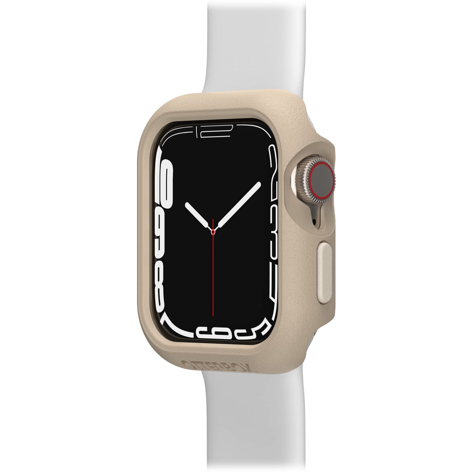 OtterBox Całodzienne etui na zegarek Apple Watch Series 9/8/7-41mm, Odporny na wstrząsy i upadki, elegancki futerał ochronny na zegarek Apple, chroni wyświetlacz i krawędzie, Beżowe